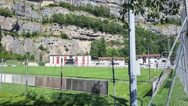 De nouveaux vestiaires, une buvette, un terrain neuf et des salles de gymnastiques au Campus du Scex, à St-Maurice 